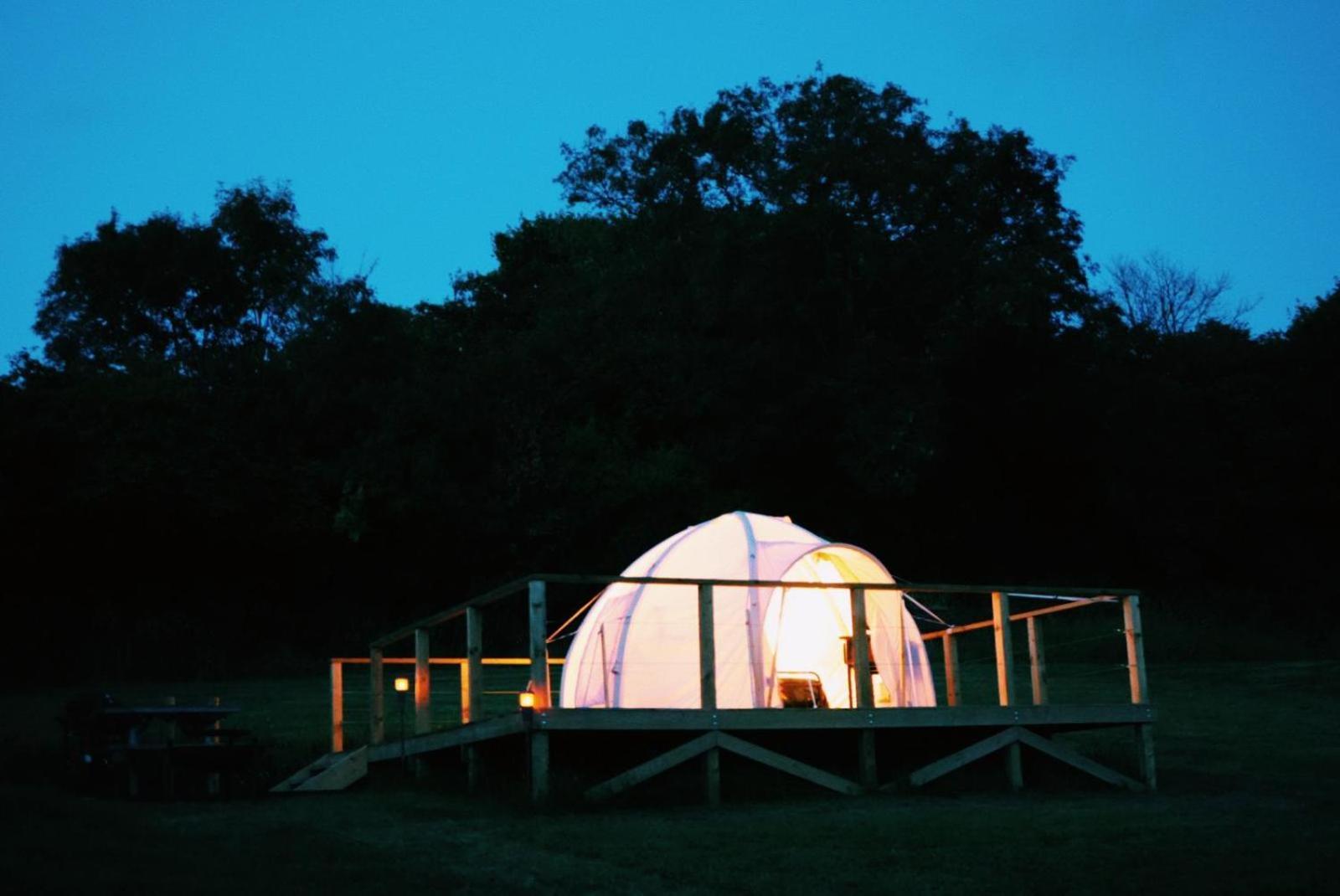 Luxury tent The Paddocks Glamping Draycott (Somerset)